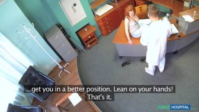 Petite redheads sexual skills makes doctor cum twice - porntry.com