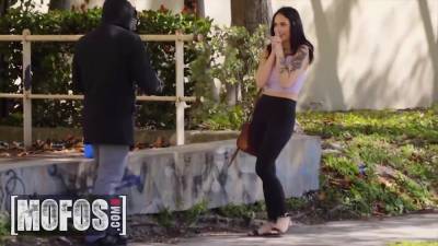 Hot Busty Babe Gets Her Fucked In A Public Place With Peter Green And Melody Foxx - hotmovs.com