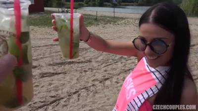 Eveline Dellai In Swingers At The Beach - hotmovs.com