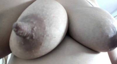 Thick fat big nipples on big natural tits - sunporno.com