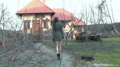 Green Hat Grey Coat - Mai A - hotmovs.com