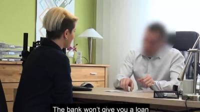 LOAN4K. Charmer didnt expect the banker to ask her - nvdvid.com - Czech Republic