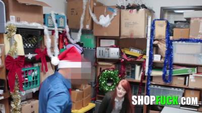 Punishing Fuck For Trying To Steal Christmas Gifts - SHOPFUCK - sexu.com