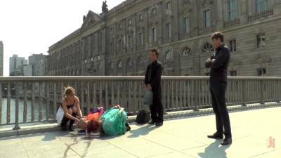 Two Berlin Freaks Get An Intense Public Shaming And Fucking - hclips.com