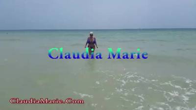 Claudia Marie - Claudia - Blonde woman with massive tits, Claudia Marie likes to get fucked in a doggy- style position - sunporno.com