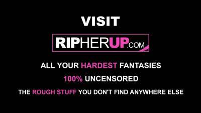 Panties Ripped to Pieces, Pussy and Asshole Fucked - txxx.com