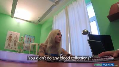 Tattooed Blonde Loves Doctor's Dick - porntry.com
