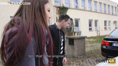 Cindy Shine - Cameraman Meets Teen Couple In Prague And Offers Goo With Cindy Shine - upornia.com - Czech Republic