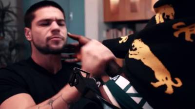 Hunk Devin Treaz bangs Aspens tight ass - nvdvid.com
