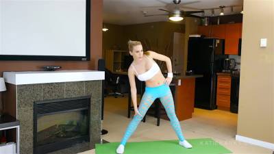 Katie Banks - Hump Yoga, Stretch This Coochie - upornia.com
