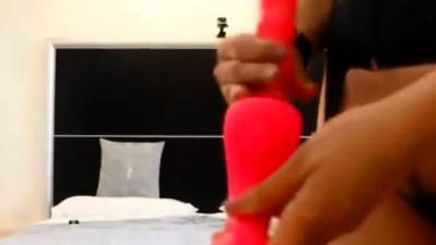 couple mutual orgasm with a double ended dildo - nvdvid.com