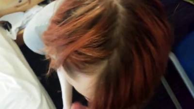 Pretty trans girl takes a facial - nvdvid.com