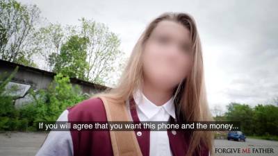 Blonde College Girl Admits Her Sins - pornoxo.com