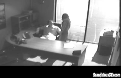 Office slut bangs the boss on secret sex tape - txxx.com