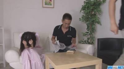 Nozomi Hazuki Begs For A Threesome And A Creampie - txxx.com - Japan