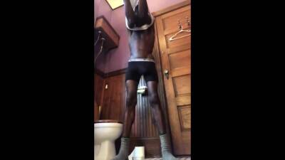 He is black, he is tall, he smokes and has huge cock - nvdvid.com