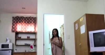 Wang riding amazes sex appeal maid Leena - nvdvid.com - Thailand