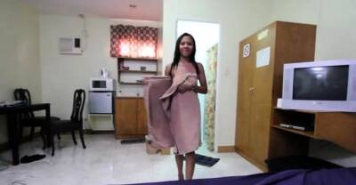 Wang riding amazes sex appeal maid Leena - nvdvid.com - Thailand