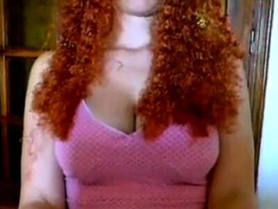 busty readhead with curly hair - nvdvid.com
