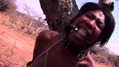 Black african whore outdoor public sex - drtuber.com
