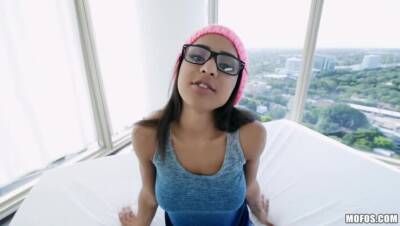 Nicole Bexley - Petite Ebony Babe Gets Pounded - porntry.com