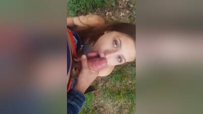 Young Russian Girl Gets Fucked In The Forest - hclips.com - Russia