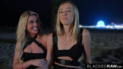 BLACKEDRAW Blonde BFFs Allie & Haley take on ***BBCs - txxx.com