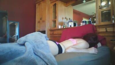 Spying on Stepsister's wet dream, s herself while dreaming - porntry.com
