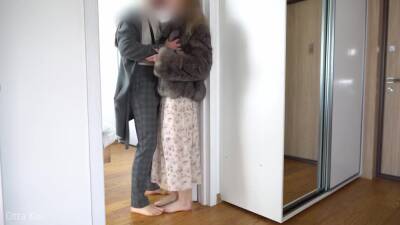 Quick Passionate Standing Fuck With Perfect Babe In Long Dress - Otta Koi - hclips.com