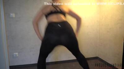 Aerobic Girl In Tight Yoga Pants Fucked After Workout - Sex Ends With Creampie Pussy - hclips.com