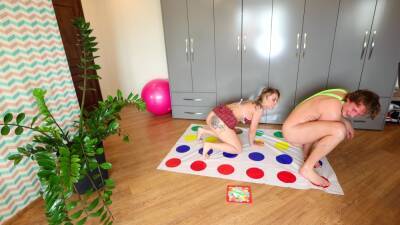 // Borat Plays Twister With A Schoolgirl // [4k] - hclips.com
