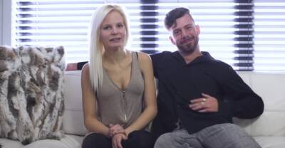 Fucks Slim Canadian Newbie Katy Gets Cum Covered In Audition Fuck Fest, Blondes Video - inxxx.com - Canada