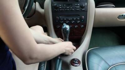 My Cock - Sexy Redhead Fucks Herself With Gear Shifter And Sucks My Cock - hclips.com
