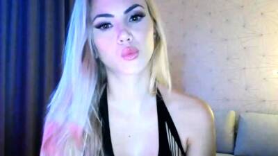 Hot blonde live fuck toys webcam chat sexshow - drtuber.com