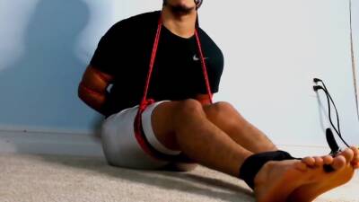 Barefoot Boy Strict Bondage!!! - hclips.com