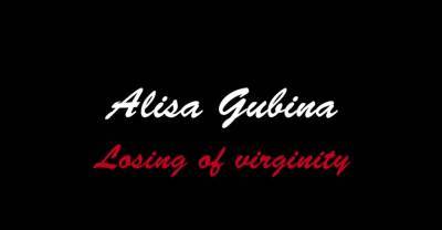 Elegant brunette teenie Alisa Gubina gets banged hard - nvdvid.com