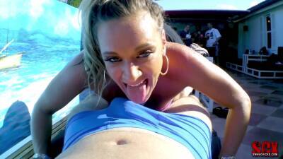 Tucker Stevens In Give Me Blowjob On The Roof - upornia.com