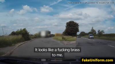 Cops have a pussyfucking and cocksucking trio - sexu.com - Britain