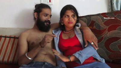 Indian dude fucks his chubby Indian girlfriend - sunporno.com - India