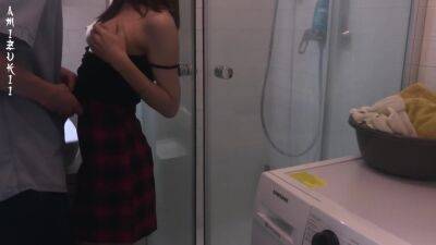 Petite Classmate Agreed To Become My Personal Dickwasher For The Help On The Exam - hclips.com