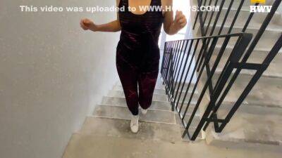 I Told My Husband That I Went Running. Of Course I Didnt Run But Fucked With My Lover In The Entrance (pov) - hclips.com