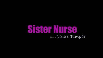 Chloe Temple - Chloe - Horny teen nurses Chloe Temple and her sex mate share dick - sunporno.com