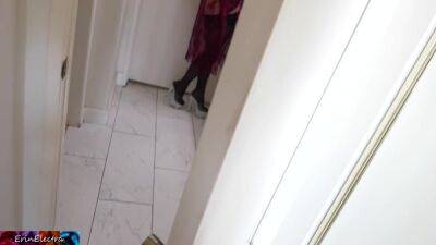 Caught Watching Stepmom In The Bathroom And She Likes It! - hclips.com