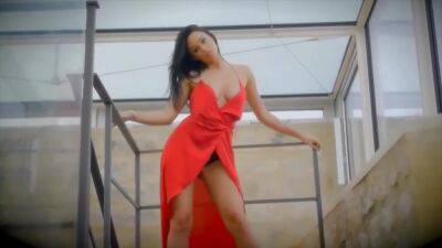 Clare Richards In Scarlet And Black - upornia.com