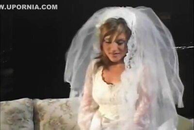 Sexy Cock Sucking Chick In Wedding Gown Getting Anally Fucked And Face Creamed - upornia.com - Usa