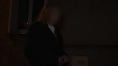 Pickup babe fucked in van by fake priest - drtuber.com
