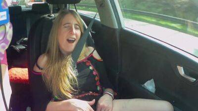 Beenie Bs Pussy Play In Car And Outside Strip British - upornia.com - Britain