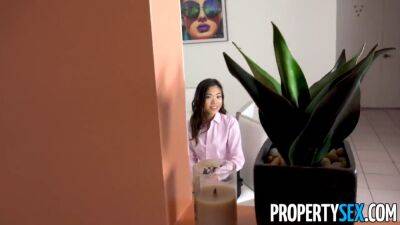 Hot Asian - Hot Asian real estate agent fucks her boss - sexu.com