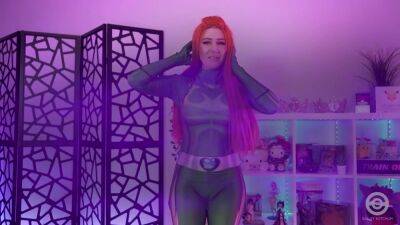 Red Haired Babe Is Using A Fuck Machine While Alone At - hclips.com