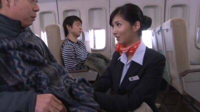 Nozomi Aso - Stewardess Blowjob - upornia.com - Japan